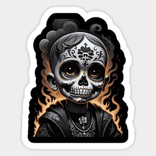 Spooky Kidz  - Dia De Los MuertosI Sticker